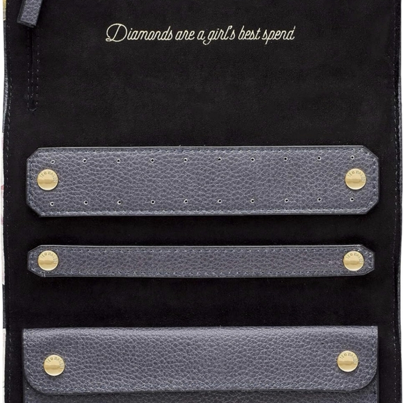 Ted Baker Jewelry Roll Travel Organizer Wallet in Opal Floral Print - Picture 2 of 3